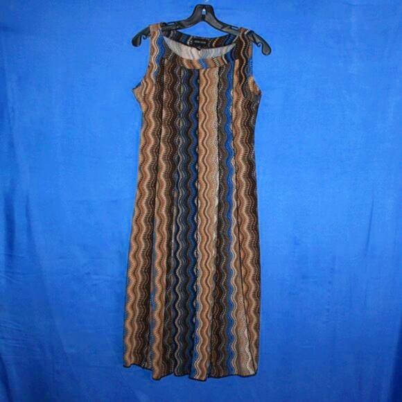 Voir Voir Missoni Inspired Knit Maxi Dress - Women's Size 8 - Multicolor - Picture 2 of 5